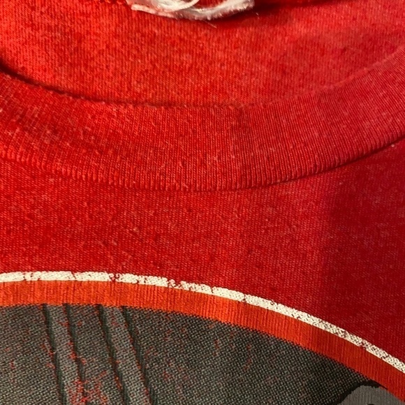 Men's Marvel Comics Deadpool Slinging Upside-Down Tacos Graphic Tee - Picture 4 of 6